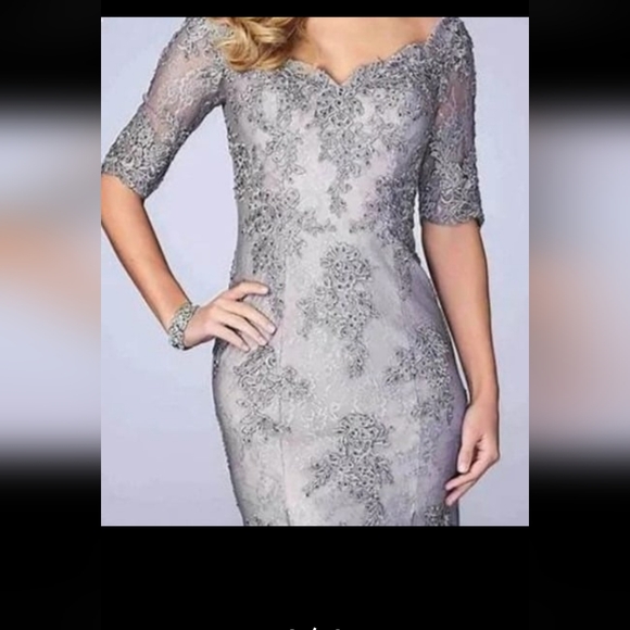 NWOT Sparkly Gown - Picture 5 of 11